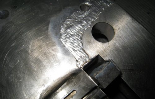 Stanzwerkzeug Ausbruch lasergeschweißt