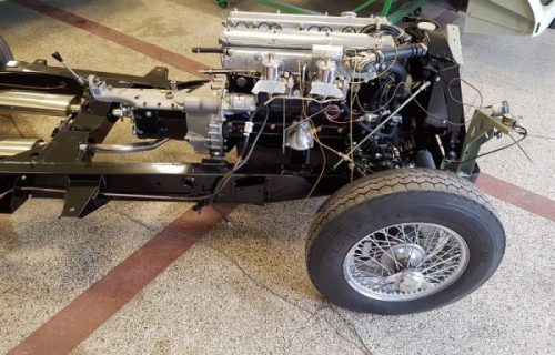 Jaguar xk140 - Reparatur Motor