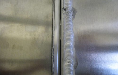 Alu-Blech / Vergleich Laser + WIG